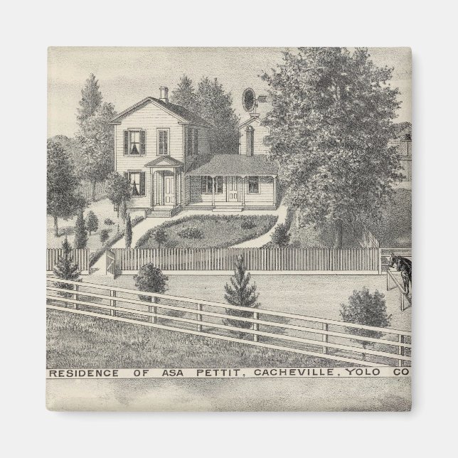 Cacheville res, Madison-fabriken Magnet (Framsidan)