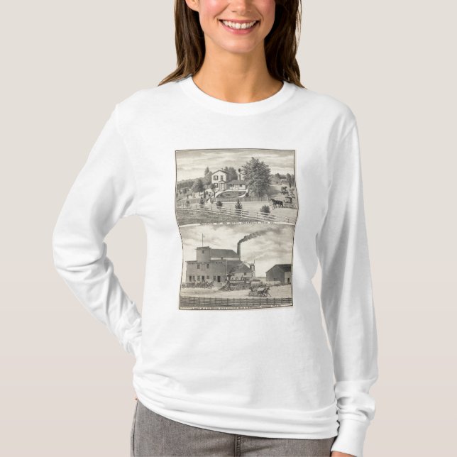 Cacheville res, Madison mal T-shirt (Framsida)