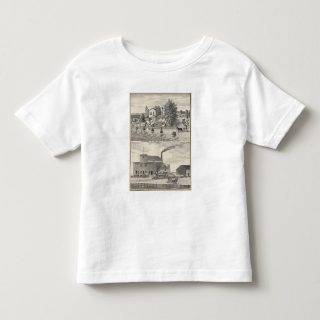 Cacheville res, Madison mal Tee Shirt (Framsida)