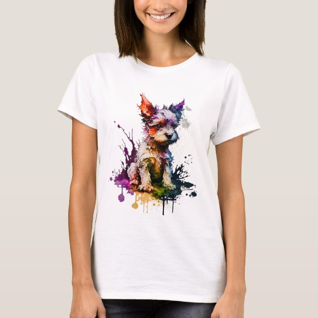Cachorro grafiti t shirt (Framsida)