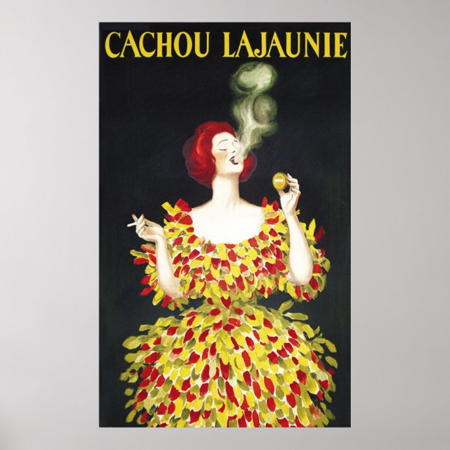 Cachou LaJaunie - Vintage Art Poster (Framsidan)