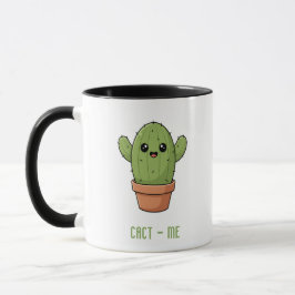 Cact-Us Roligt Kaktuspar Puns-årspresent Mugg
