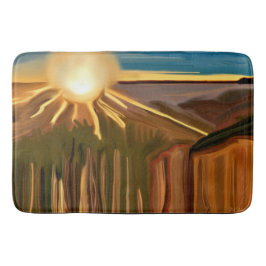 Cacti Abstrakt Art Badrumsmatta