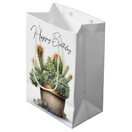 Cacti-anläggningar från födelsedagen i Pot