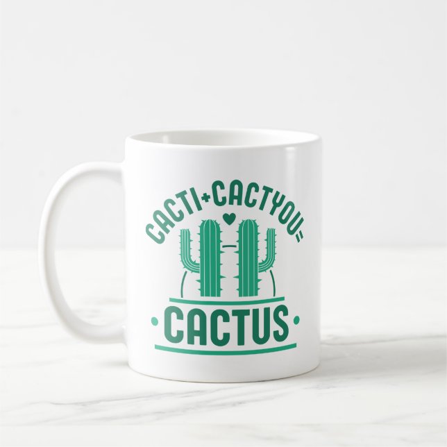 Cacti Cactyou Cactus Kaffemugg (Vänster)