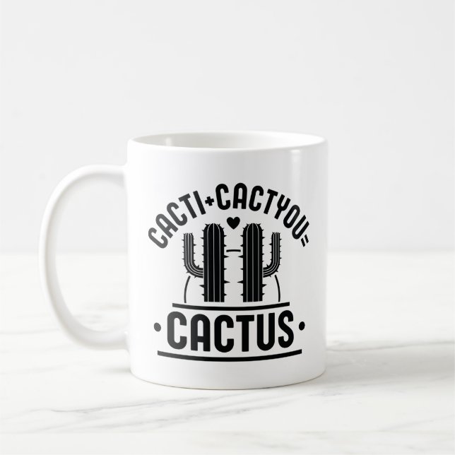 Cacti Cactyou Cactus Kaffemugg (Vänster)