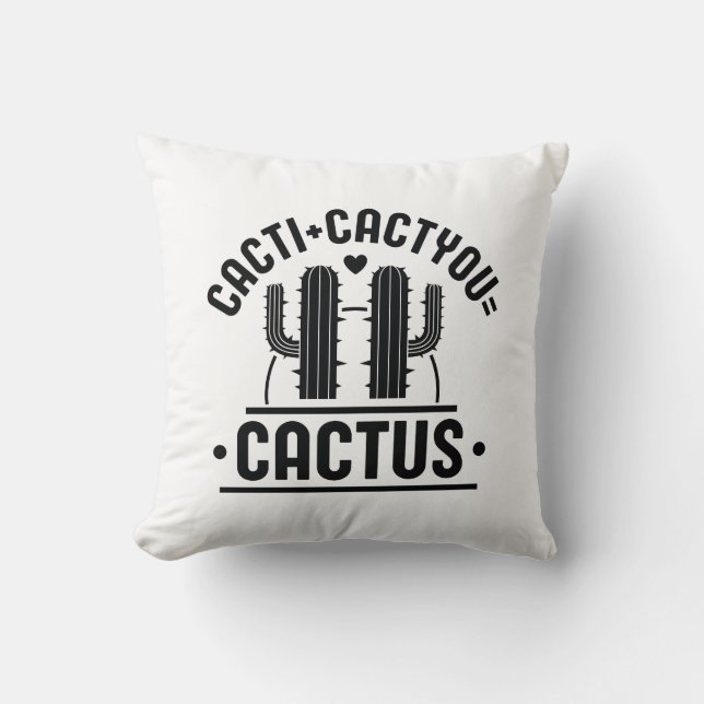 Cacti Cactyou Cactus Kudde (Framsida)