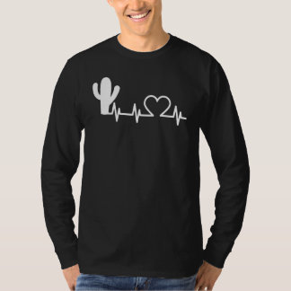 Cacti Heartslag Saguaro Cactus Heart Beat Pride T Shirt
