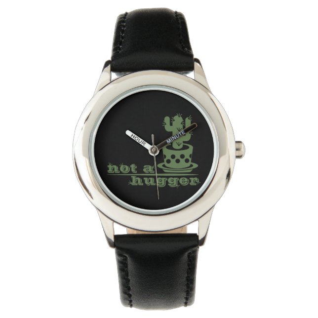 Cacti Inte en kramare kaktus roliga att säga Armbandsur (Framsida)
