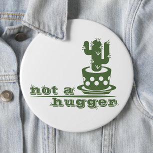 Cacti Inte en kramare kaktus roliga att säga Knapp