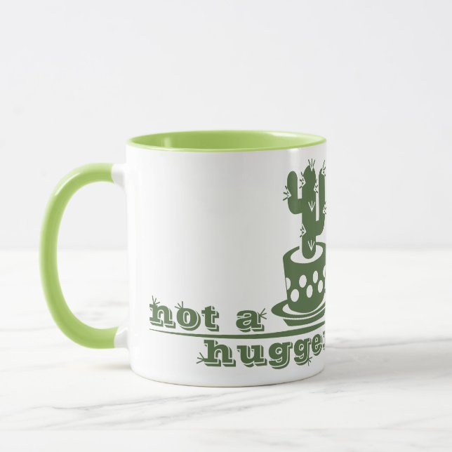 Cacti Inte en kramare kaktus roliga att säga Mugg (Vänster)