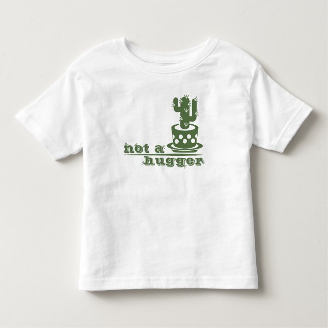 Cacti Inte en kramare kaktus roliga att säga T Shirt (Framsida)