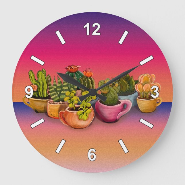 Cacti klocka (Framsida)