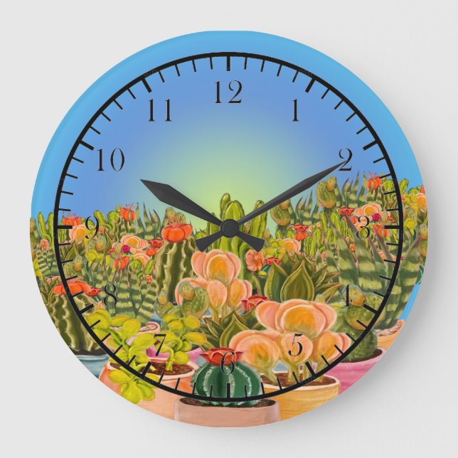 Cacti klocka (Framsida)