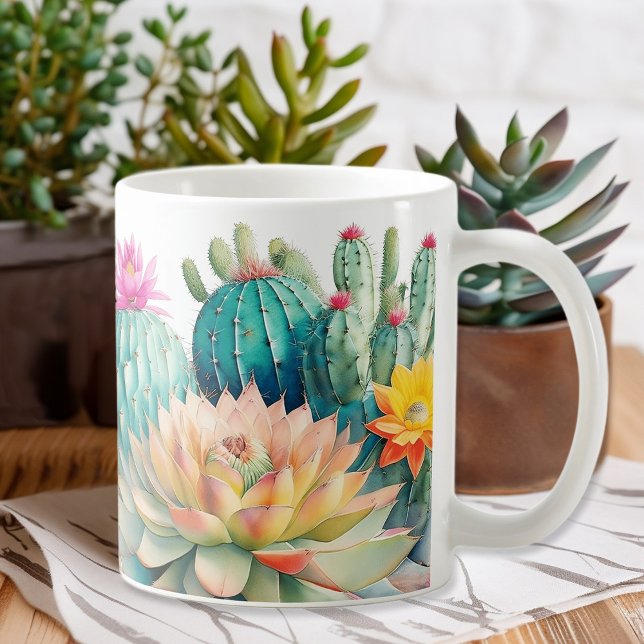 Cacti och Succult Kaffemugg (Skapare uppladdad)