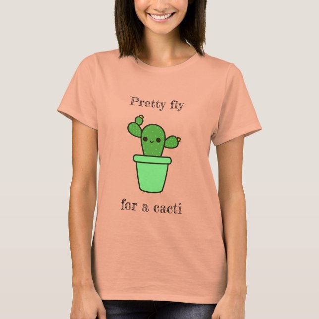 Cacti pun t shirt (Framsida)