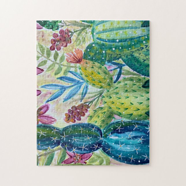 Cacti Puzzle Pussel (Vertikal)