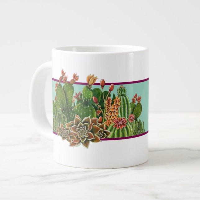 Cacti Specialty Mugg Jumbo Mugg (Framsida vänster)