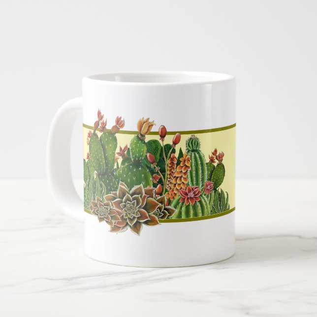 Cacti Specialty Mugg Jumbo Mugg (Framsida vänster)