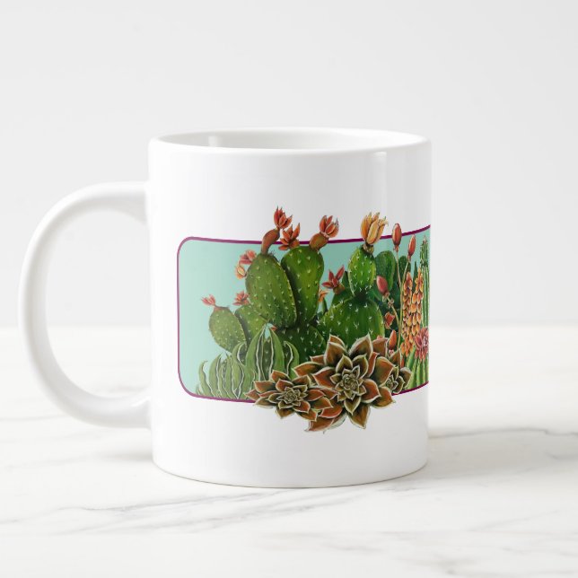 Cacti Specialty Mugg Jumbo Mugg (Vänster)