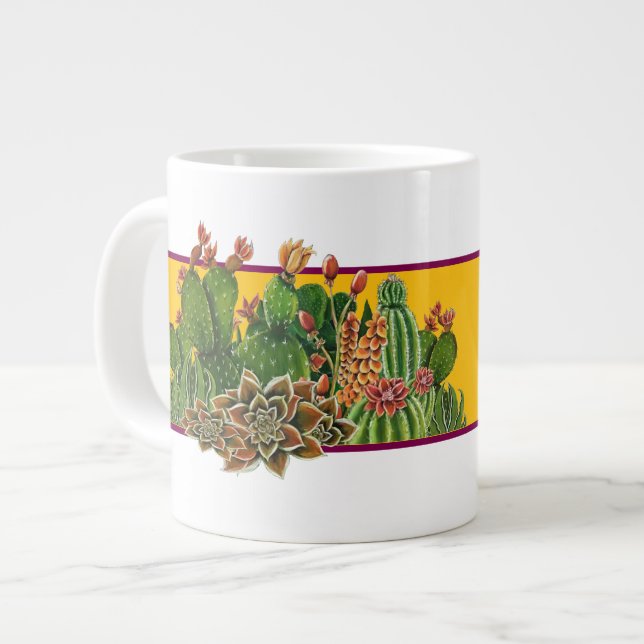 Cacti Specialty Mugg Jumbo Mugg (Framsida vänster)