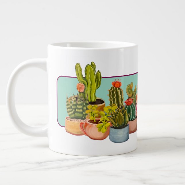 Cacti Specialty Mugg Jumbo Mugg (Vänster)