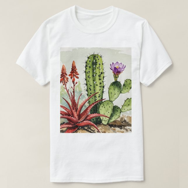 Cacti T Shirt (Design framsida)