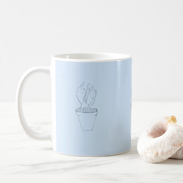 cacto kaffemugg (Med munk)
