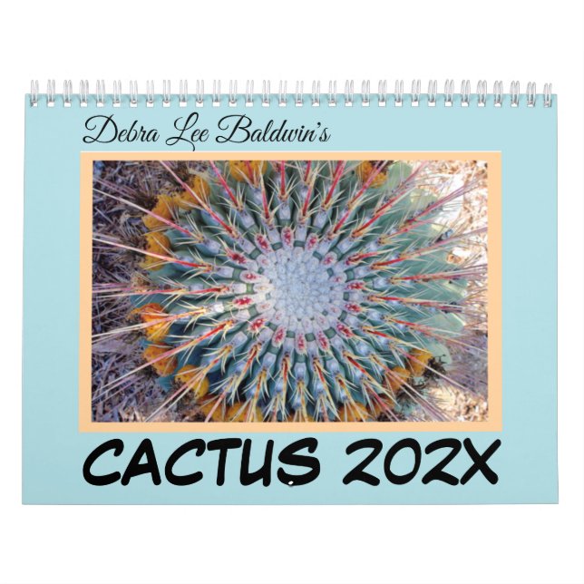 Cactus 202X Calendar av Debra Lee Baldwin Kalender (Omslag)