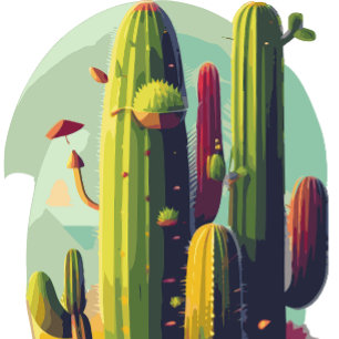 Cactus Älskare Classic T Shirt