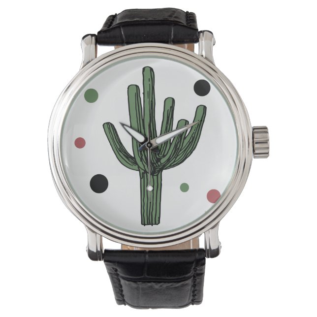Cactus Armbandsur (Framsida)