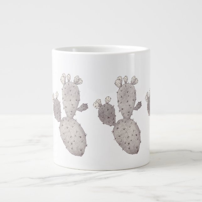 Cactus Art Jumbo Mugg (Framsidan)