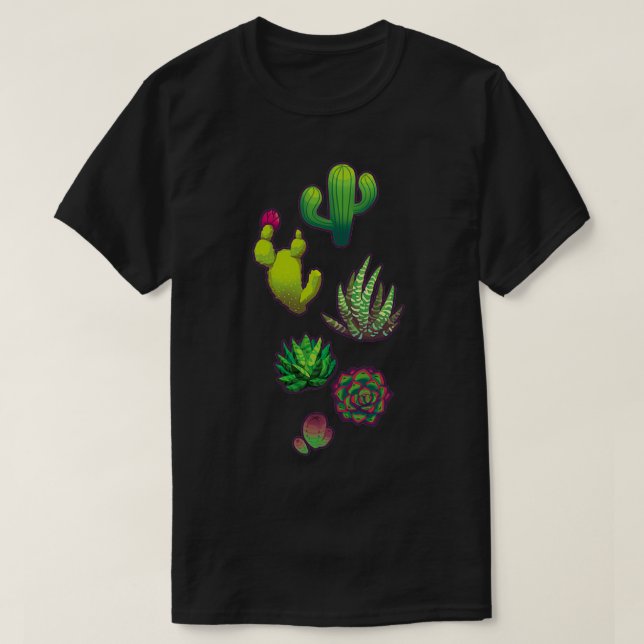 Cactus Assembly T Shirt (Design framsida)