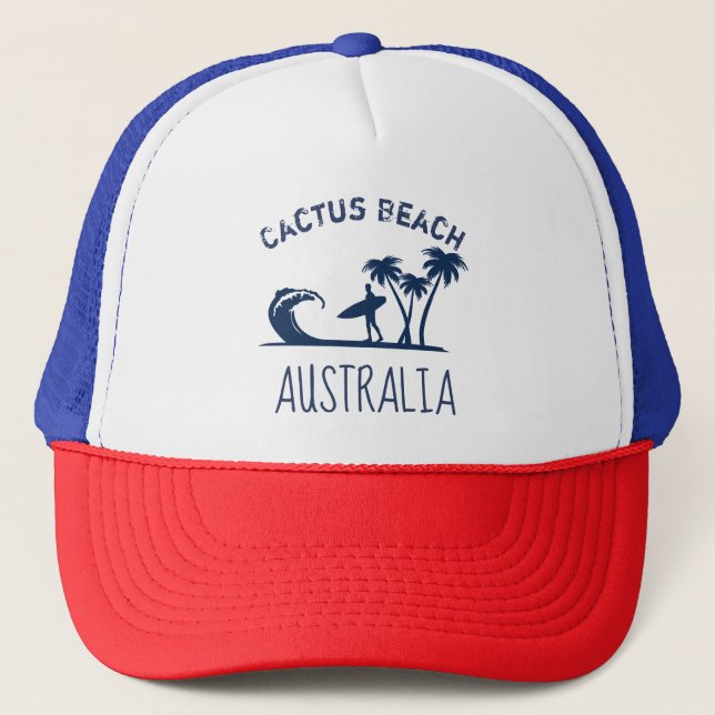 Cactus Beach Surfing Australia Keps (Framsida)