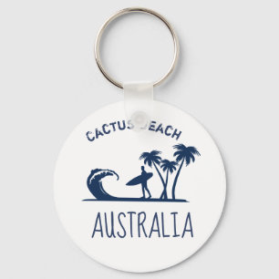 Cactus Beach Surfing Australia Nyckelring