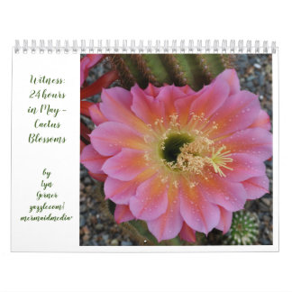 Cactus Blommars Calendar Kalender