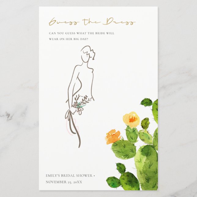 Cactus Blommigt Gissa Möhippan Dress (Framsida)