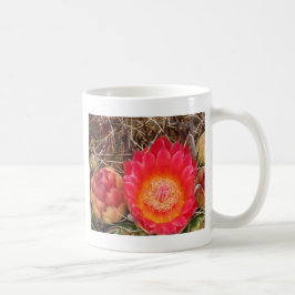Cactus Blommigt Photo Southwest Desert Flower Kaffemugg