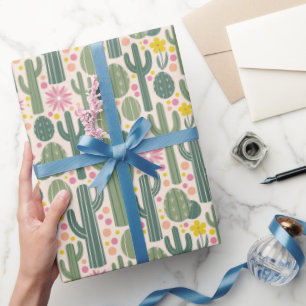 Cactus Bloom Bliss Presentpapper
