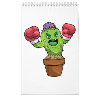 Cactus Boxer Boxing Kalender