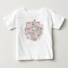 Cactus Cacti Rosa Mint Succulents Desert Flowers T Shirt