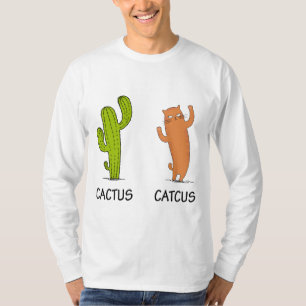 Cactus Catcus, underbart Cat Gift, Cactus & Cat Lo T Shirt