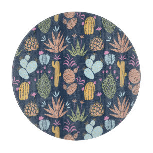 Cactus Charm: Blommigten Färgfull Vintage