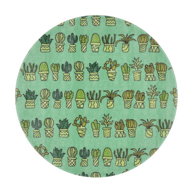 Cactus Collection: Handritad doseringsställ. (Framsidan)