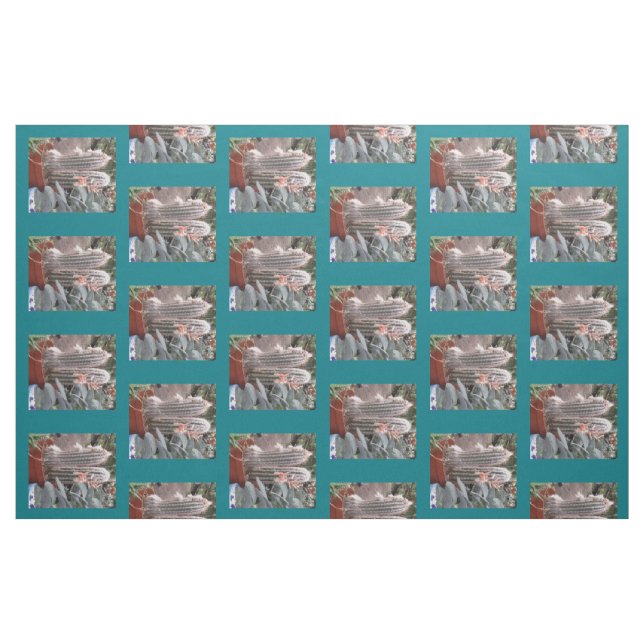 Cactus Crawing Fabric Tyg (Fat Quarter)