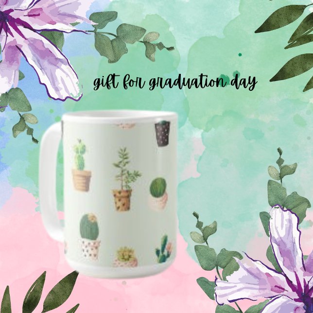 Cactus Craze Plant Pots Flower Coffee Mugg (Skapare uppladdad)