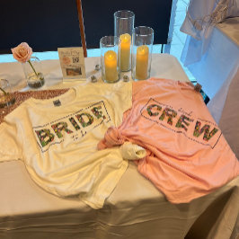 Cactus Crew Bride to be T-Shirt