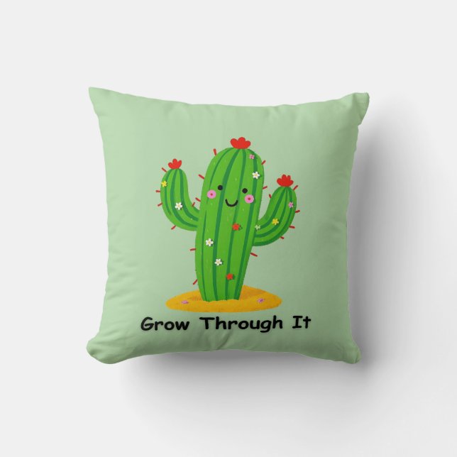 Cactus Dekorativ kudde (Framsida)