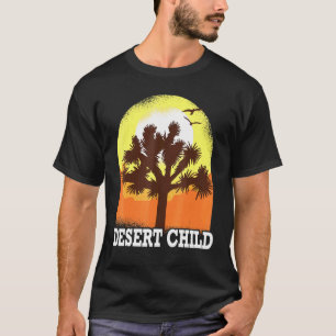Cactus Desert Child Mojave Environmentalist Hiker T Shirt