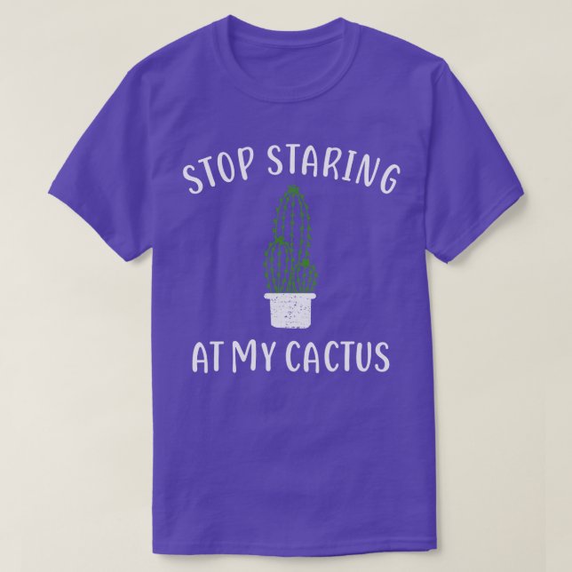 Cactus Desert Plant Succulent Älskare Gift T Shirt (Design framsida)